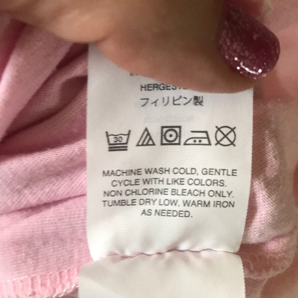 EUC J Crew pink t with unique puffy sleeves. - Picture 5 of 5